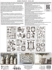 IOD Paint Inlay - Floriography