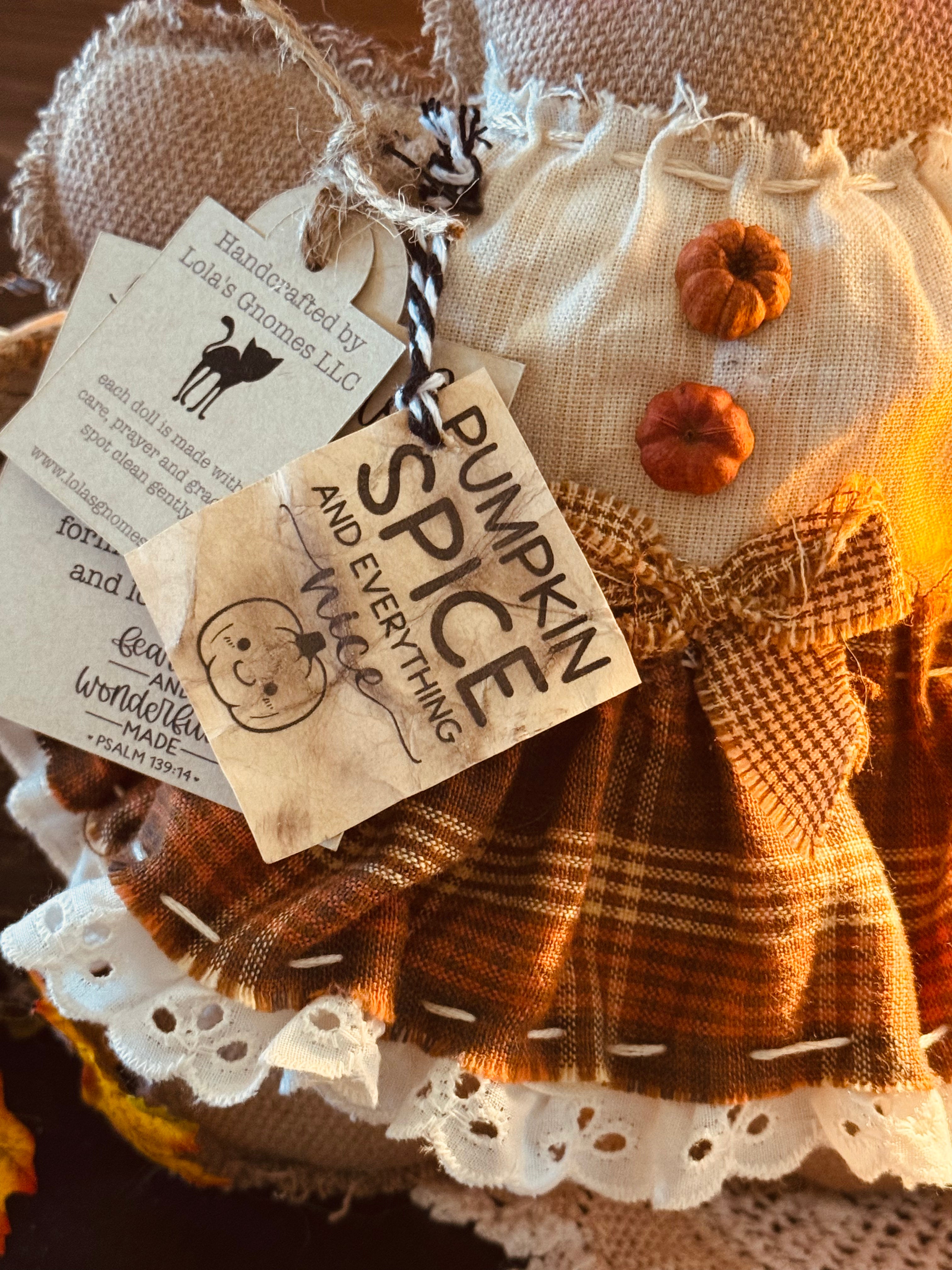Lola's Primitive Gingerbread kiddo - Pumpkin Spice