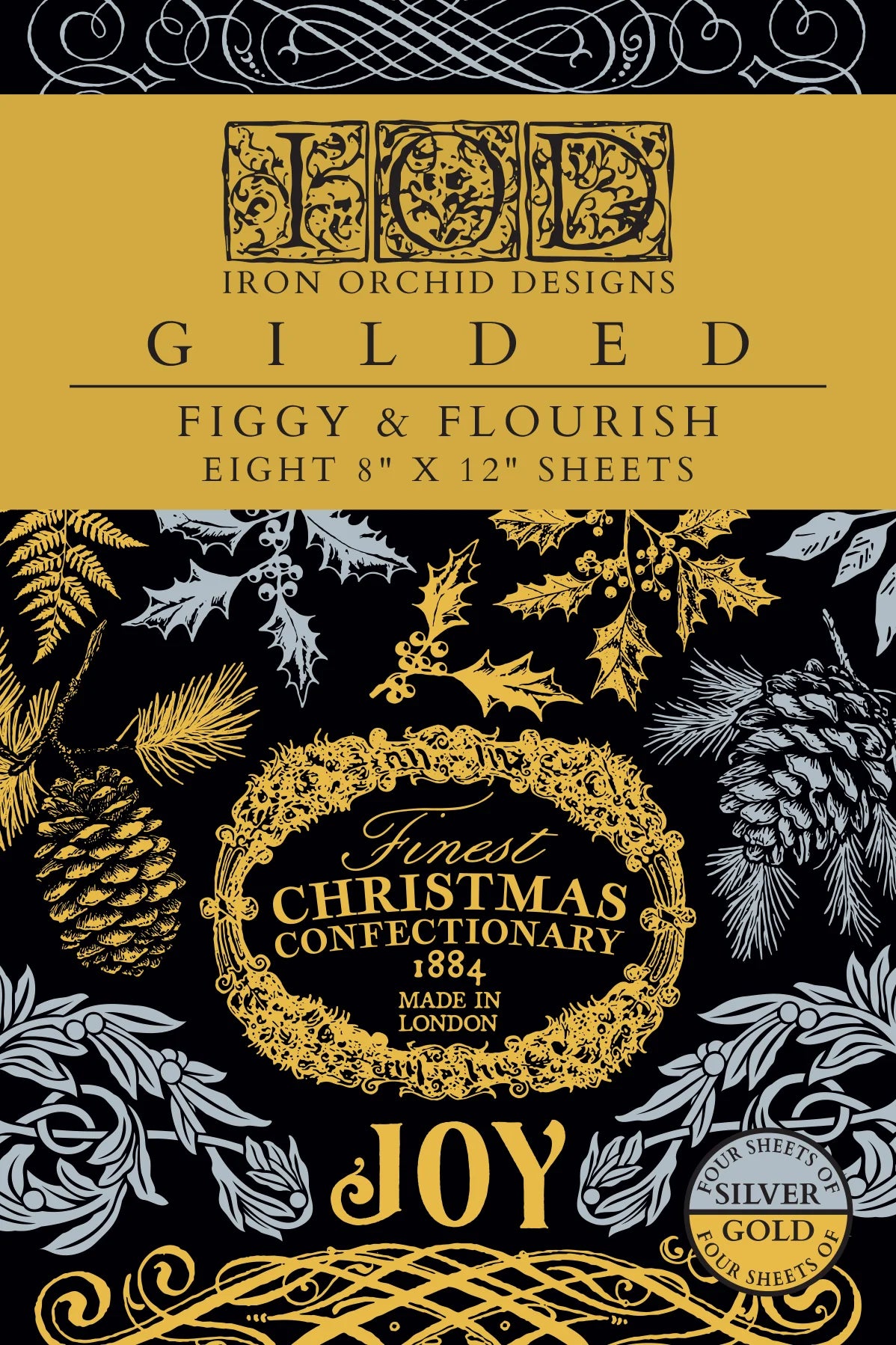 IOD Transfer - Gilded Figgy & Flourish