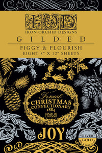 IOD Transfer - Gilded Figgy & Flourish