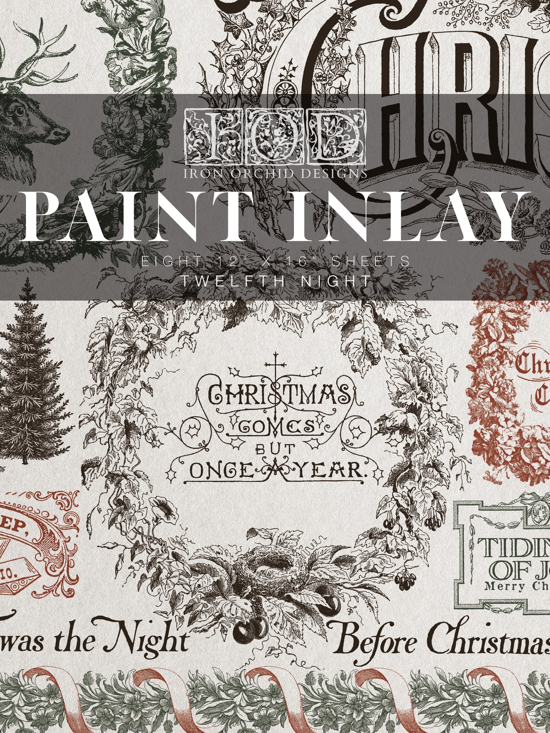 IOD Paint Inlay - Twelfth Night