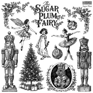 IOD Stamp - Sugar Plum