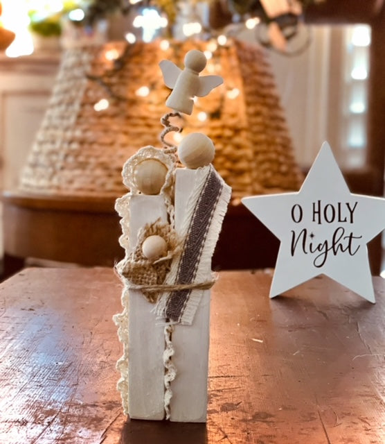 Lola's Handmade Peg People - Christmas Nativity